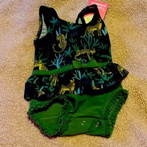 Ruffle Butts Safari One Piece